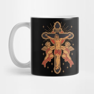 Jesus Traditional Tatto T-Shirt Mug